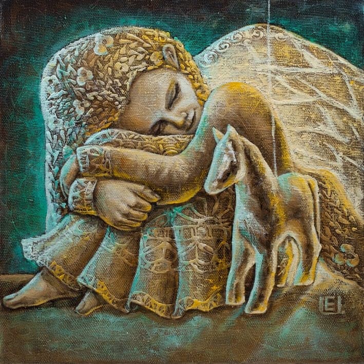 Väike ingel II (roheline) — Eurika Urbonavičiūtė